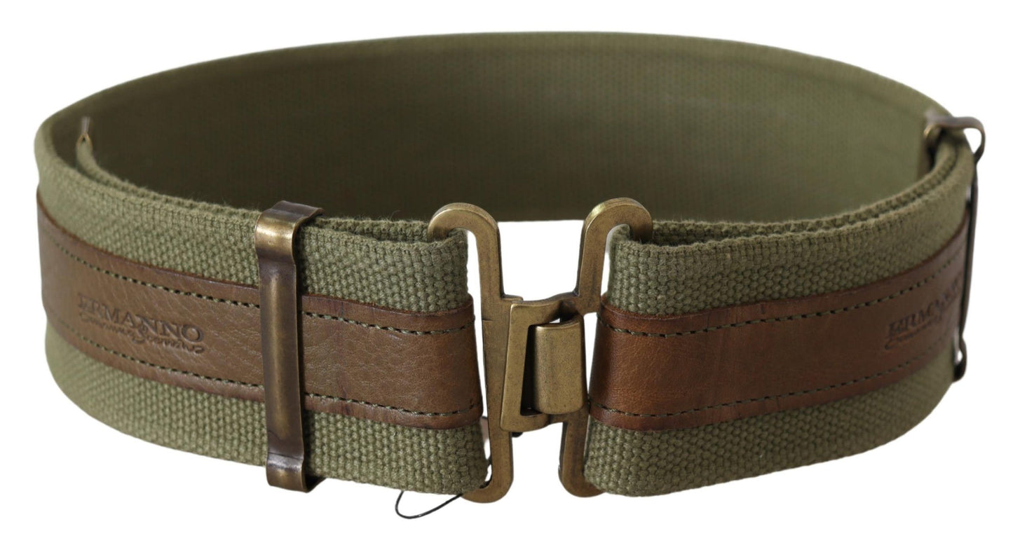 Chic Army Green Rustic Belt