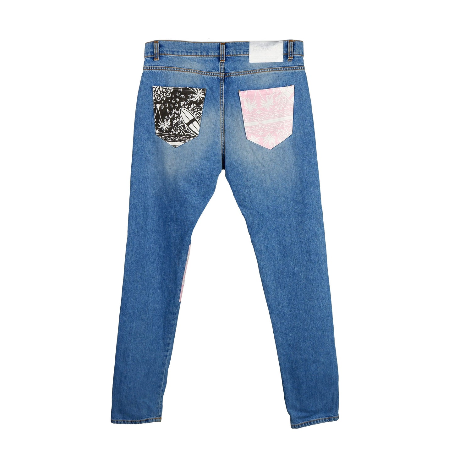 Blue Cotton Men's Jean