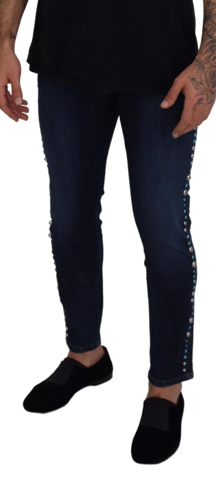 Studded Opulence Denim Jeans