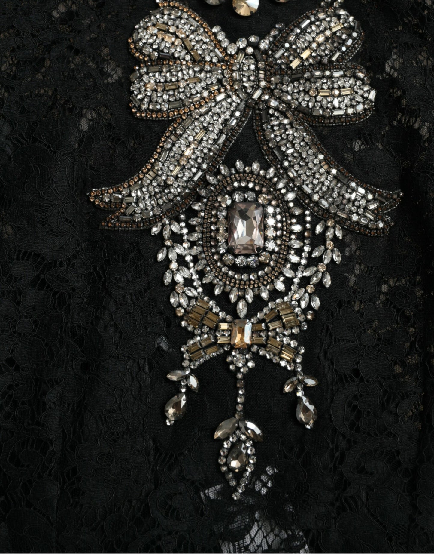 Elegant Crystal-Embellished Sheath Dress