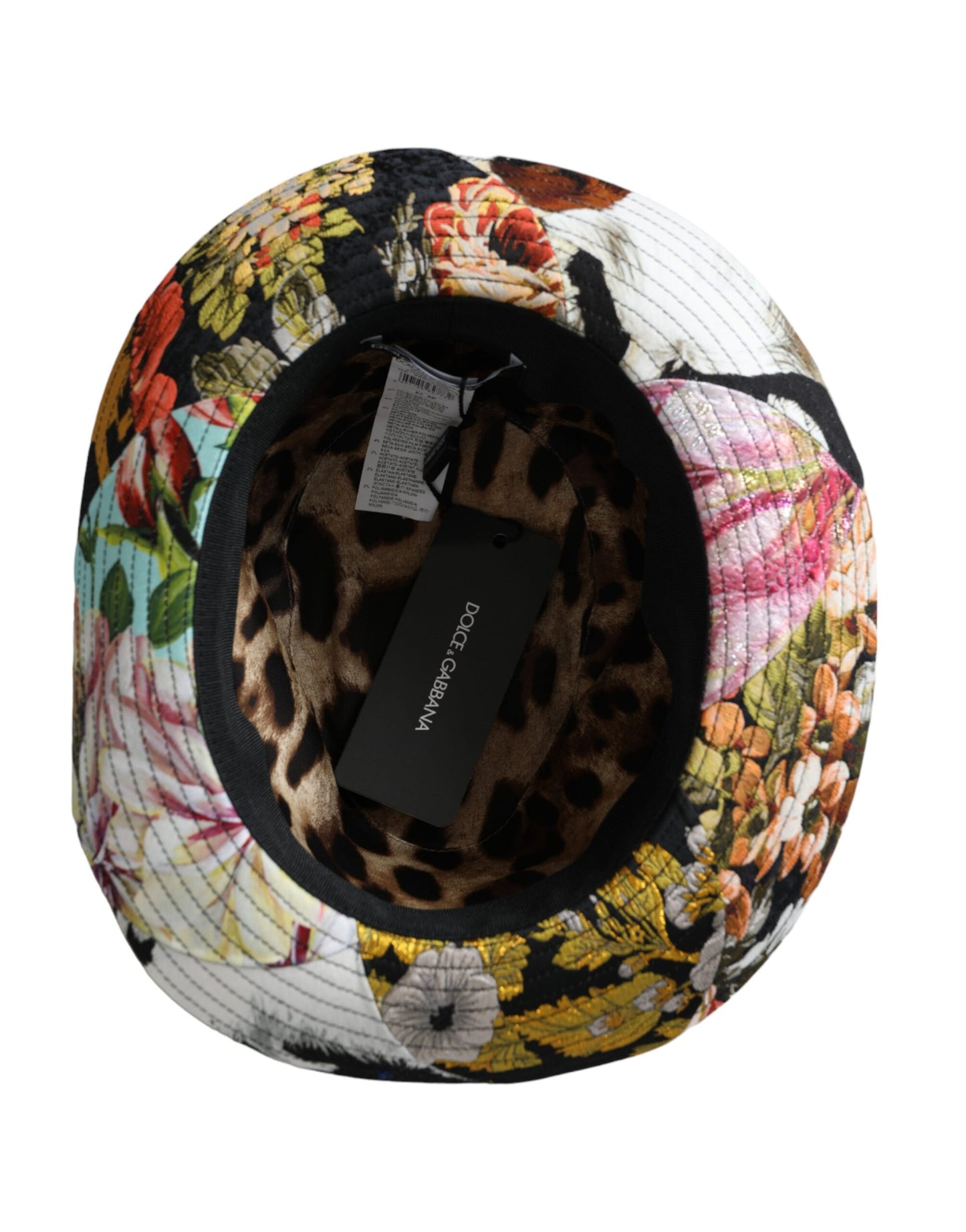 Multicolor Patchwork Women Fedora Wide Brim Hat