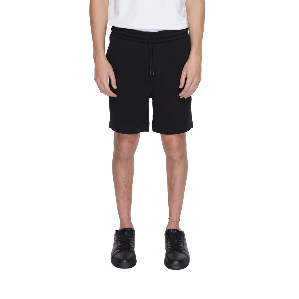 Black Cotton Short