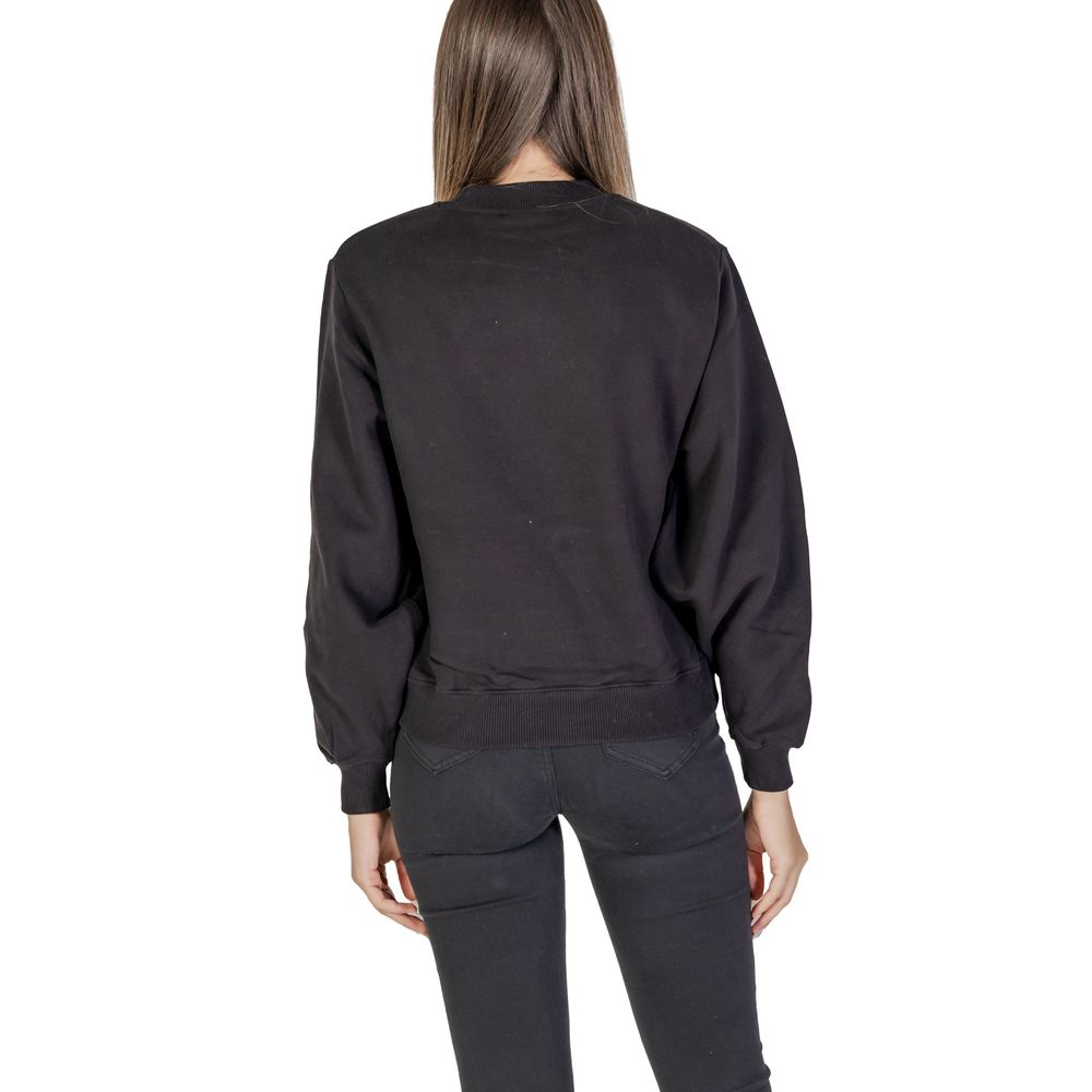 Black Cotton Sweater