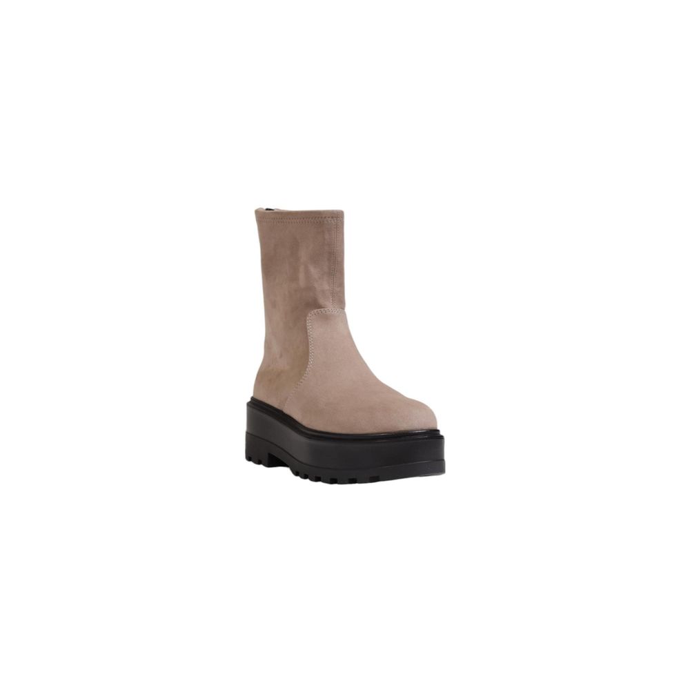 Gray Polyester Polyester Boot