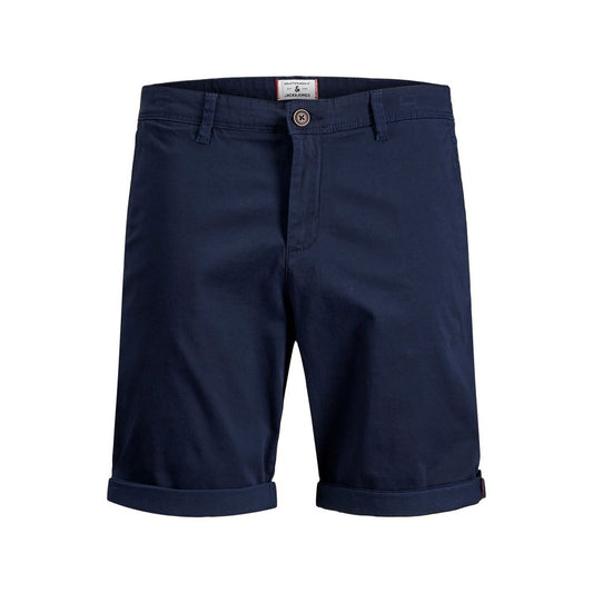 Blue Cotton Short