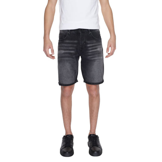 Black Cotton Short