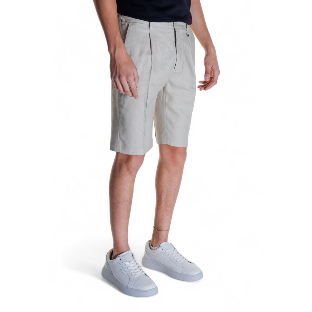 Beige Linen Short