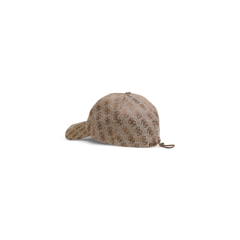 Beige Polyester Hat