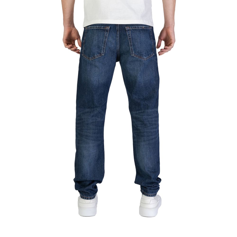 Blue Cotton Jeans & Pant