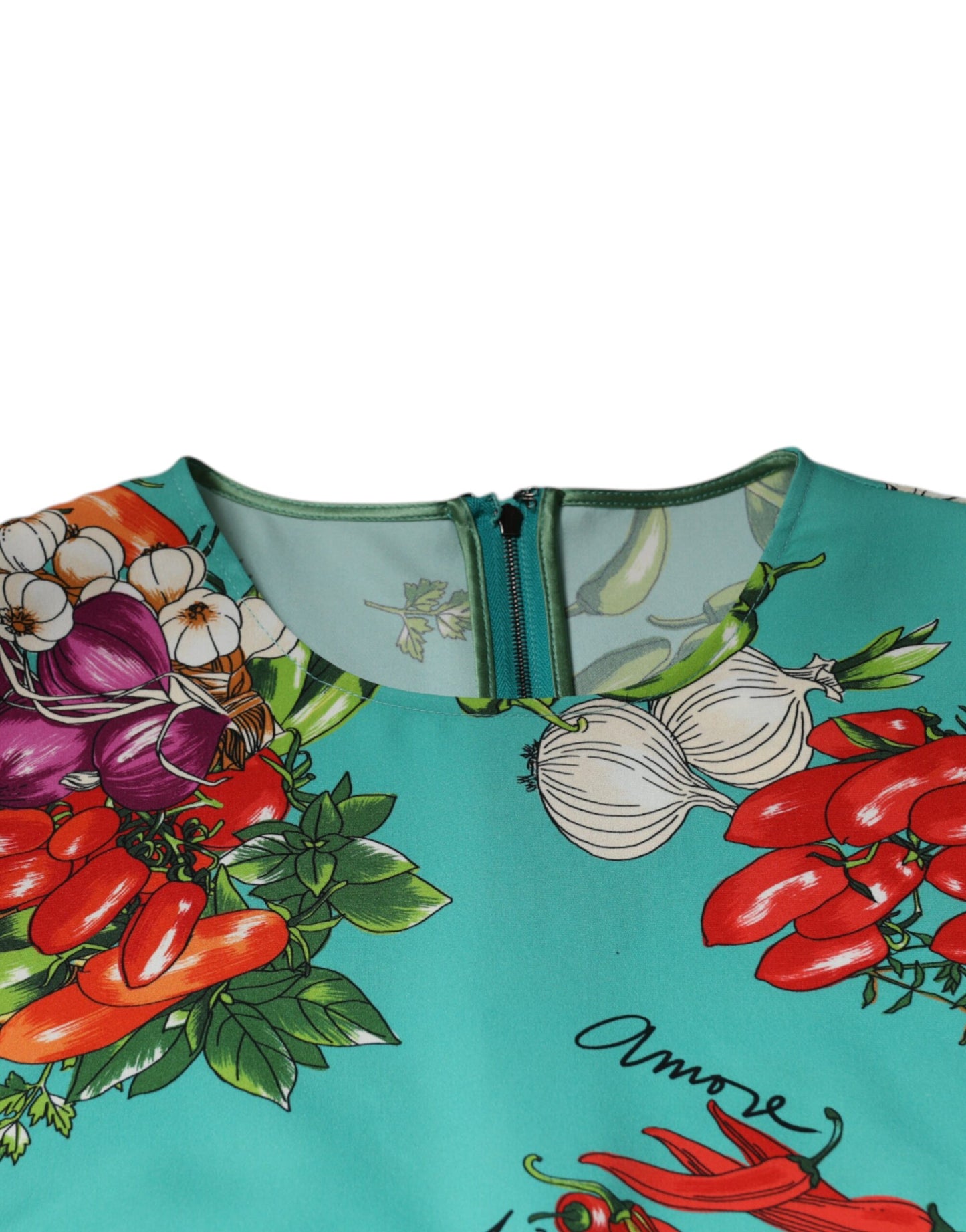 Multicolor Vegetables Sleeveless Tank Top