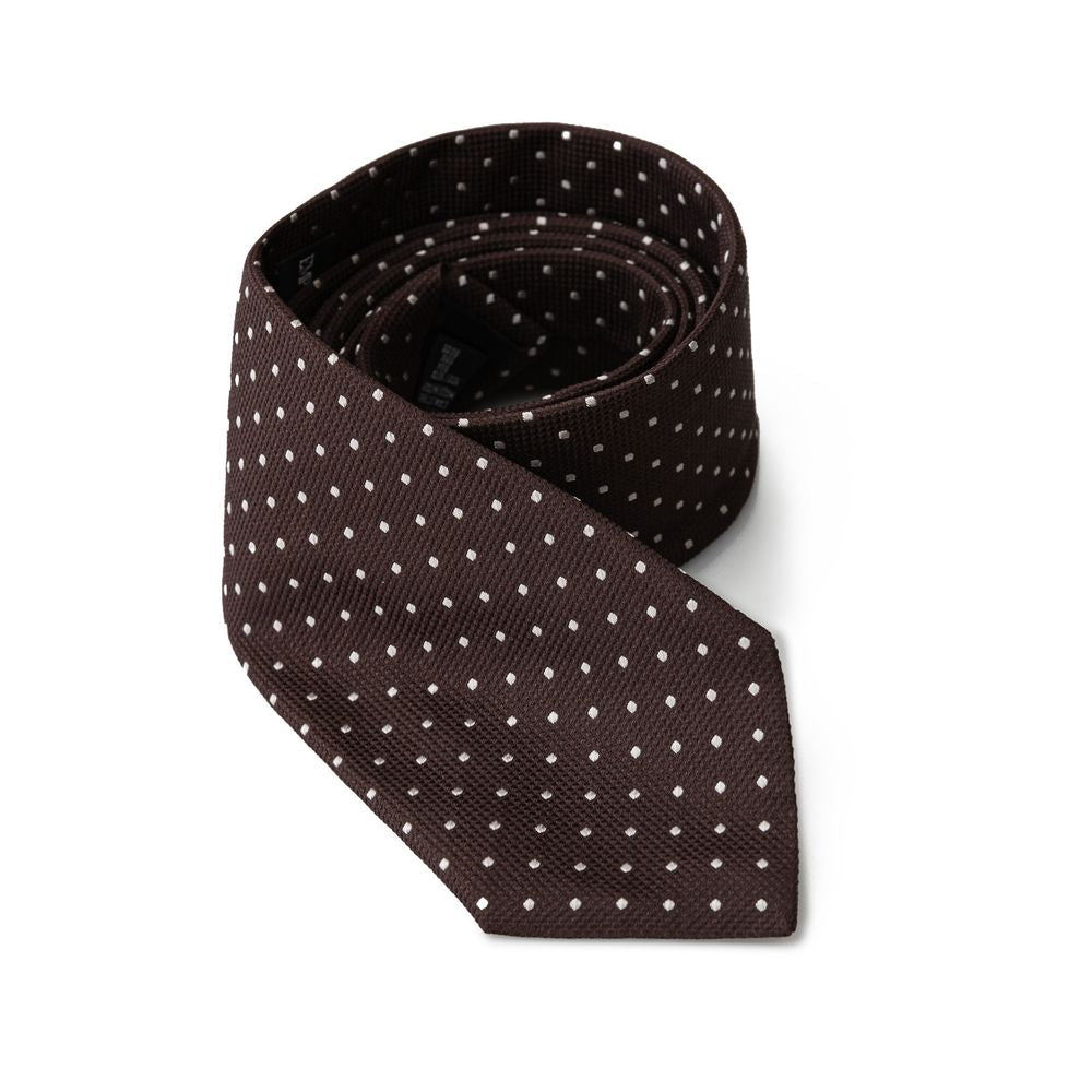 Brown Silk Ties & Bowty