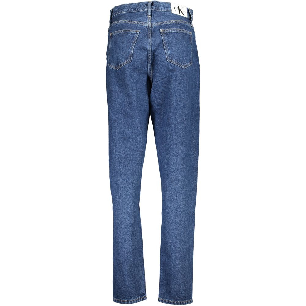 Blue Cotton Jeans & Pant