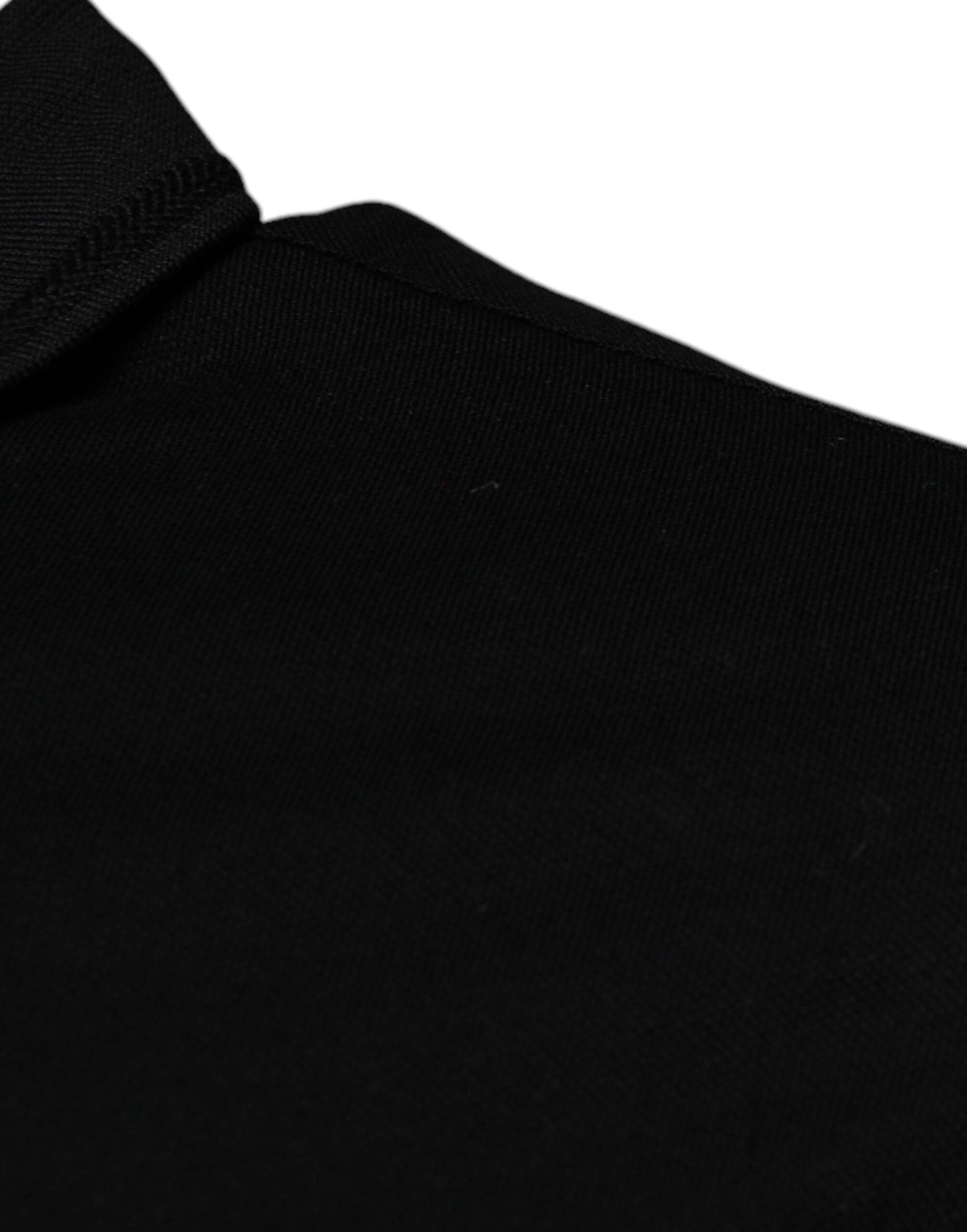 Black Collared Short Sleeves Polo T-shirt