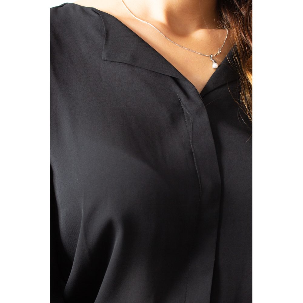 Black Polyester Shirt