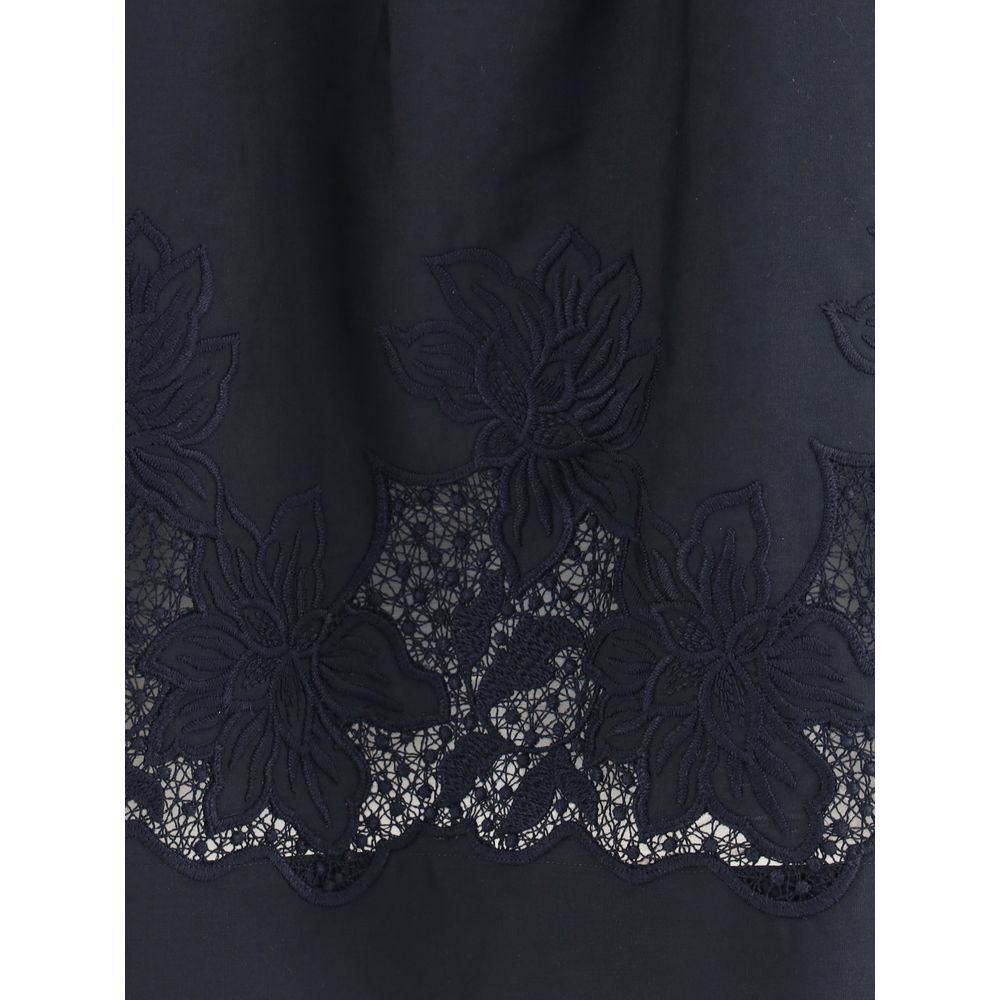 Short sleeves embroidered Shirt