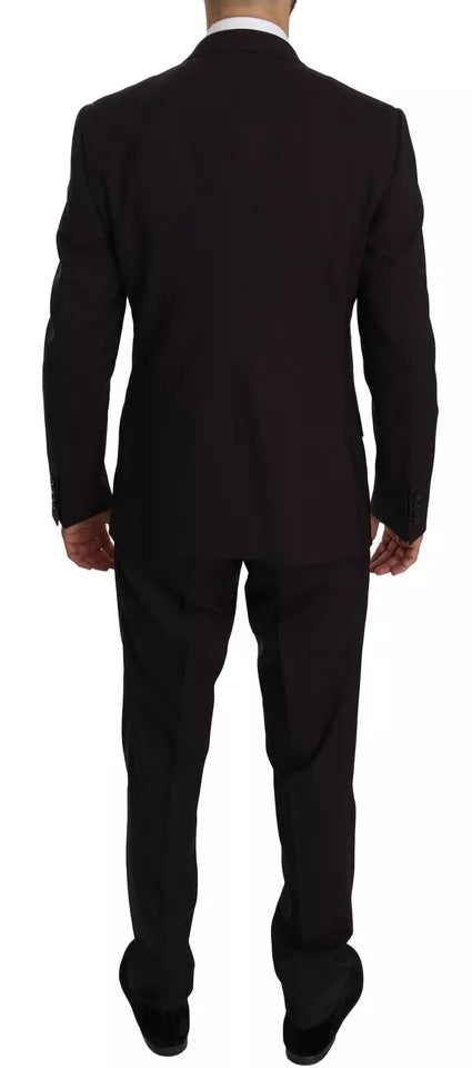 Purple MARTINI Wool Stretch 2 Piece Suit