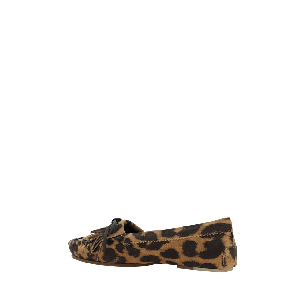 Leopard print Indiana Loafers