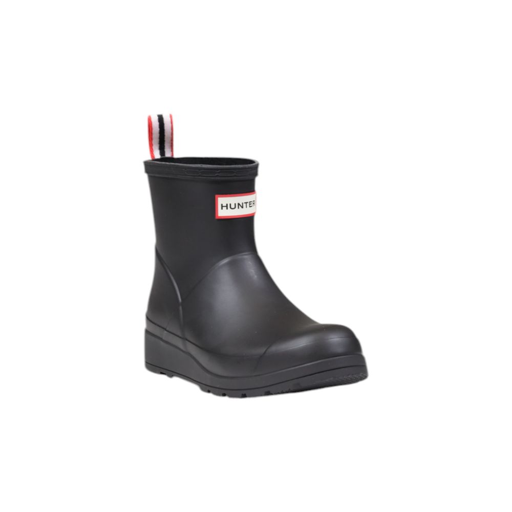 Black Polyester Polyester Boot