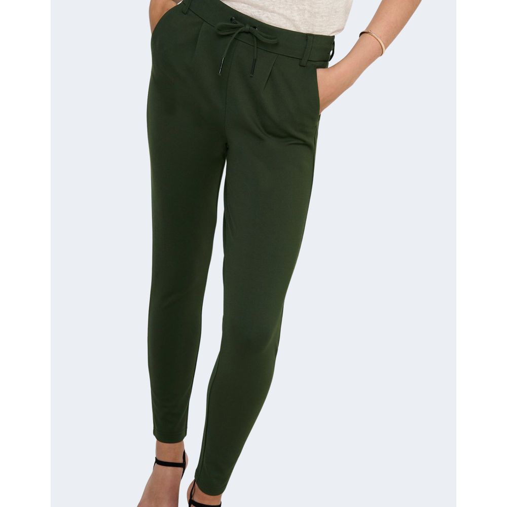 Green Viscose Jeans & Pant