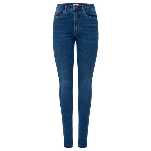 Blue Cotton Jeans & Pant