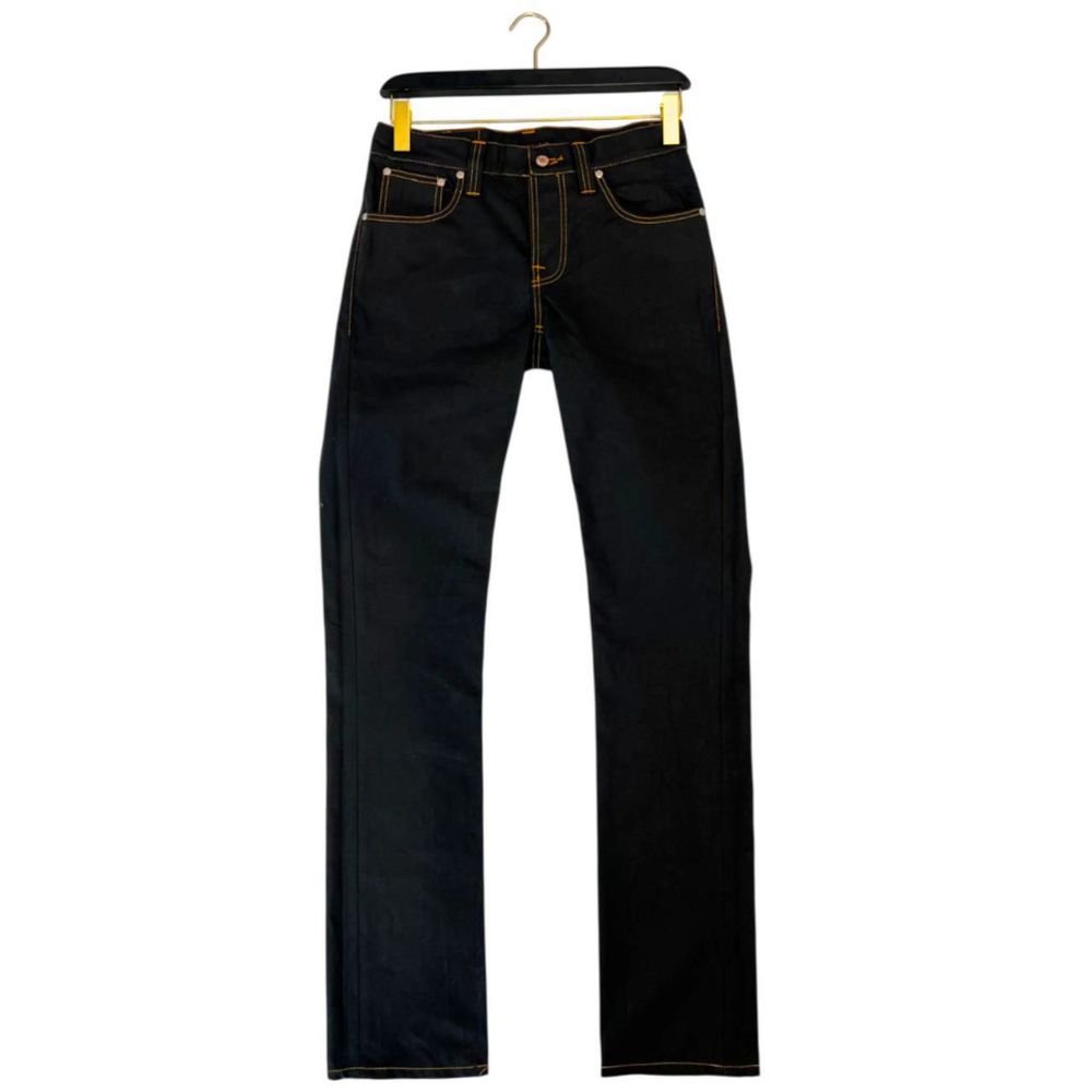 Black Cotton Men's Jean