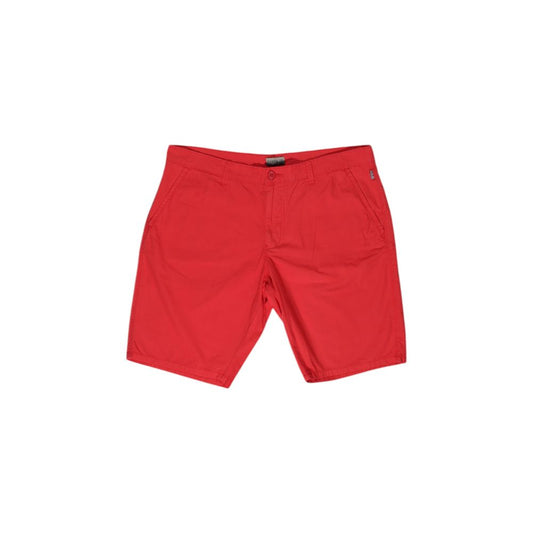 Red Cotton Short