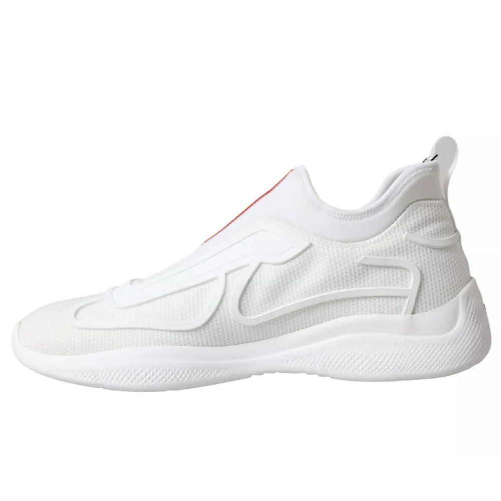 White Nylon Sneaker