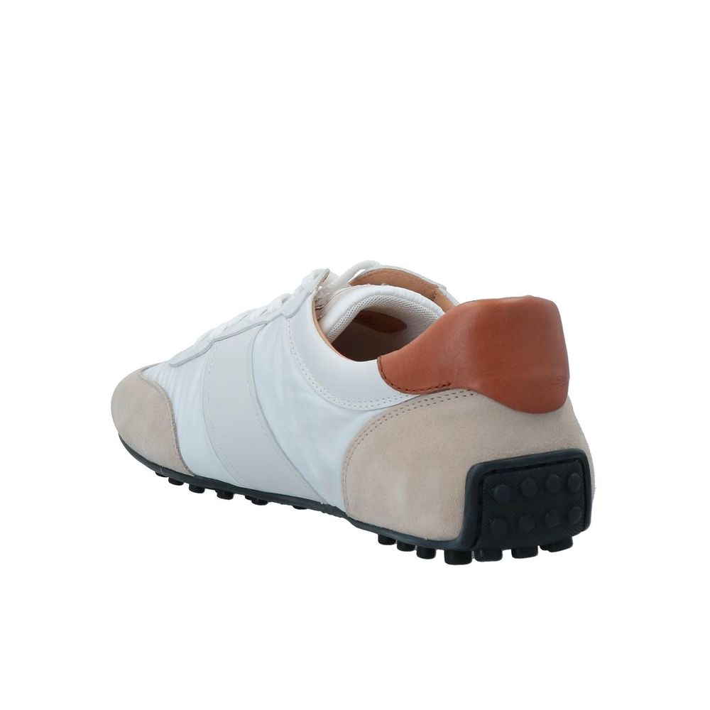 White Leather Men Sneaker