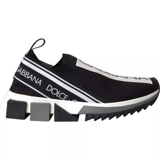 Black White Slip On Sorrento Sneakers Shoes