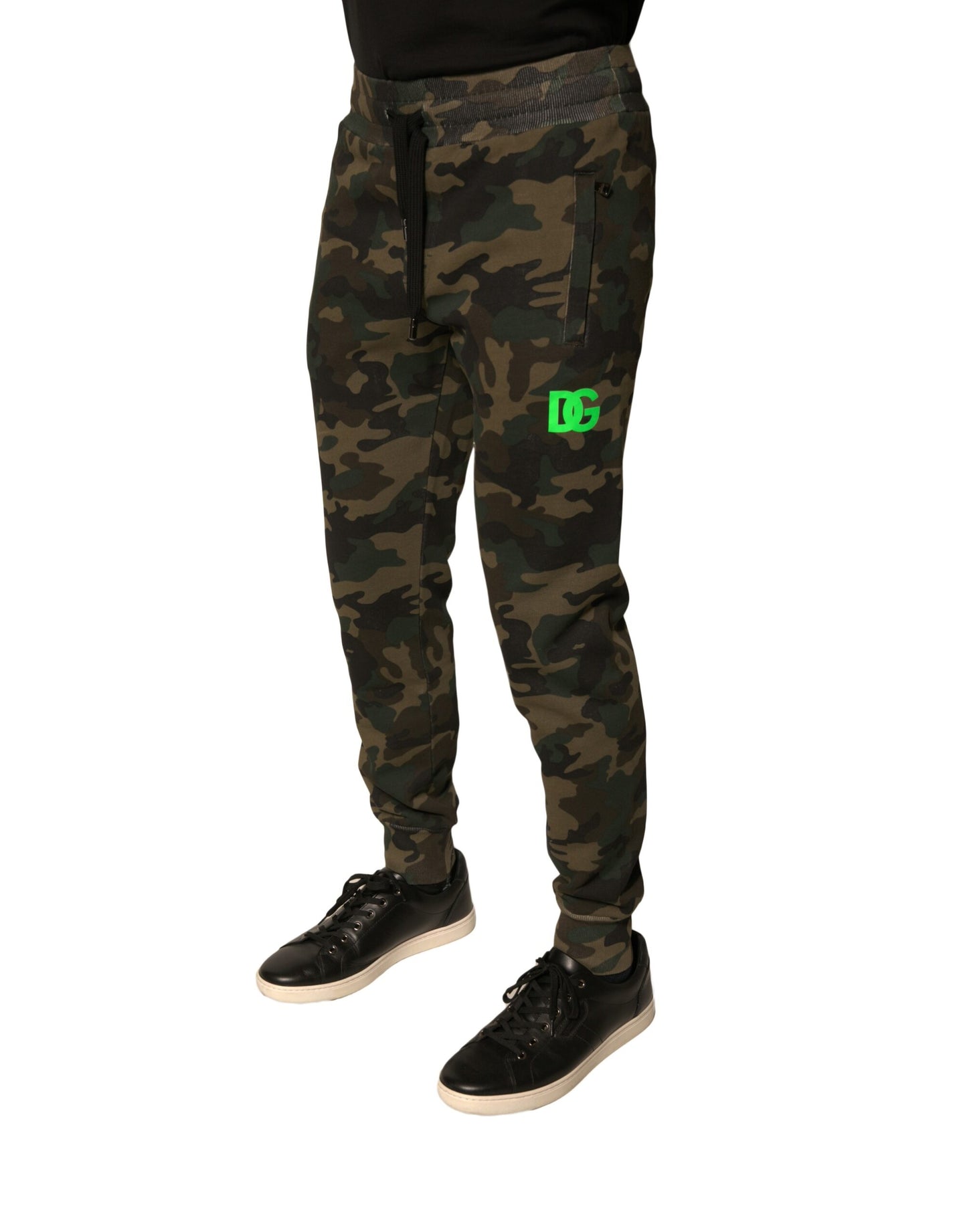 Multicolor Camouflage Jogger Sweatpants Pants