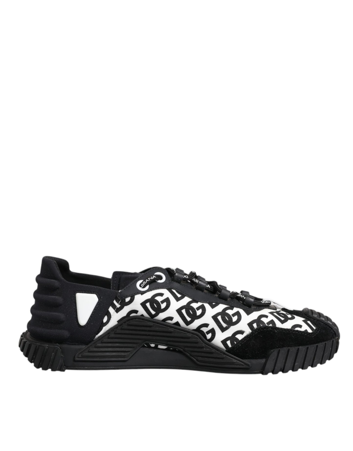 Black Logo Nylon Low Top NS1 Sneakers Shoes