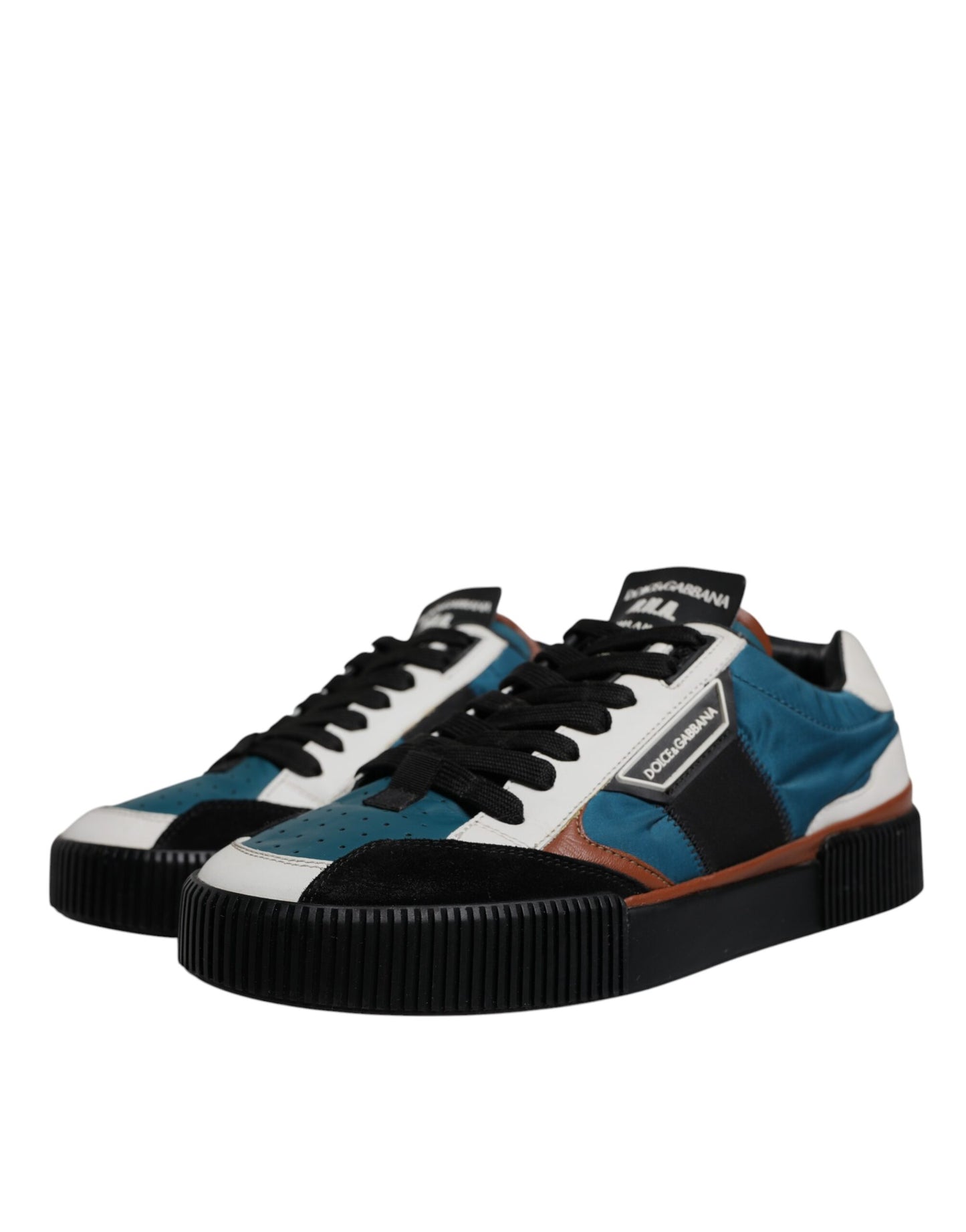 Multicolor Leather DNA Sneakers Shoes