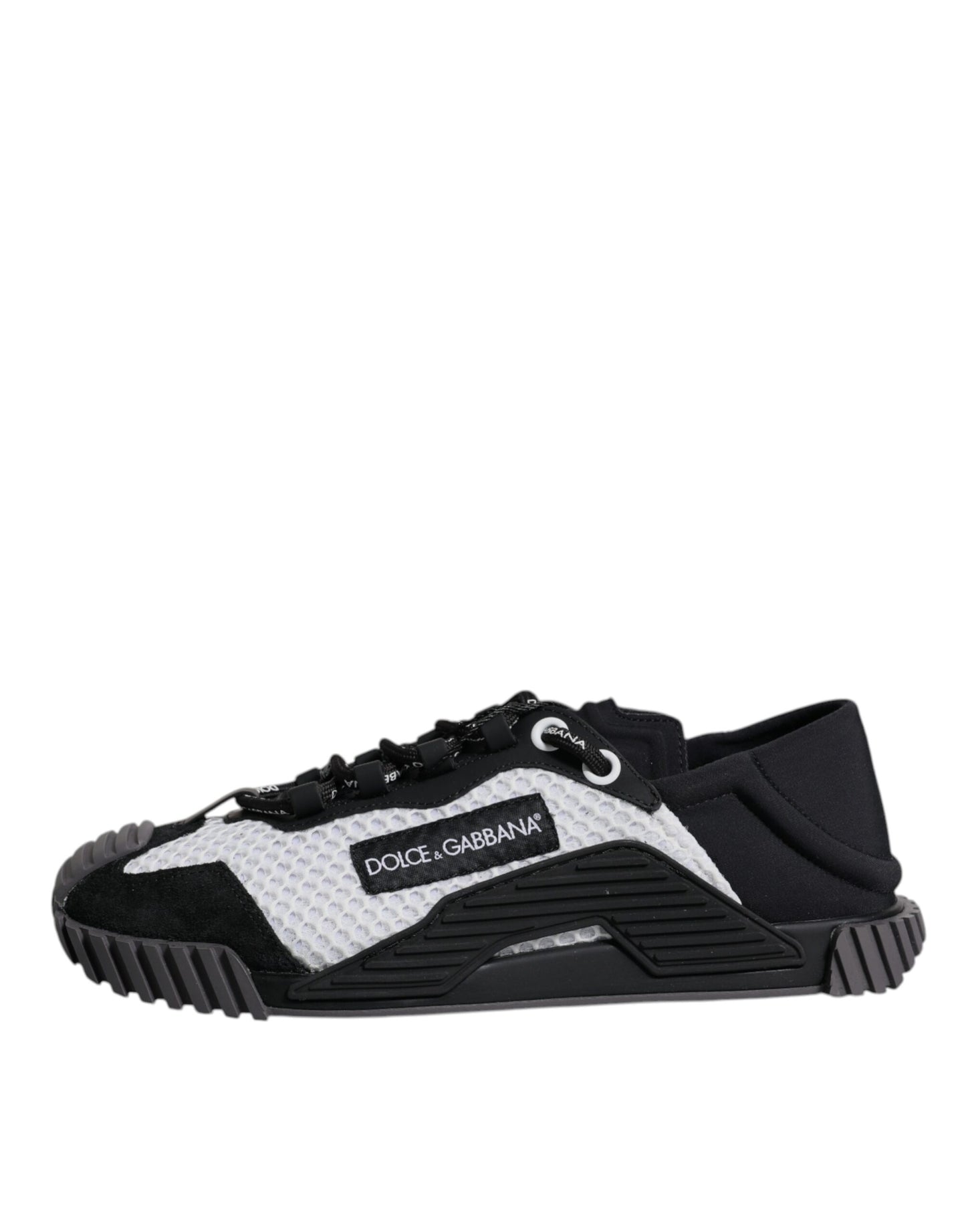 Black White Mesh NS1 Low Top Sneakers Shoes