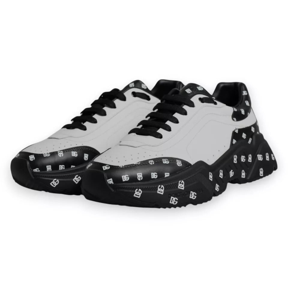 Black White Logo Monogram Daymaster Sneakers Shoes