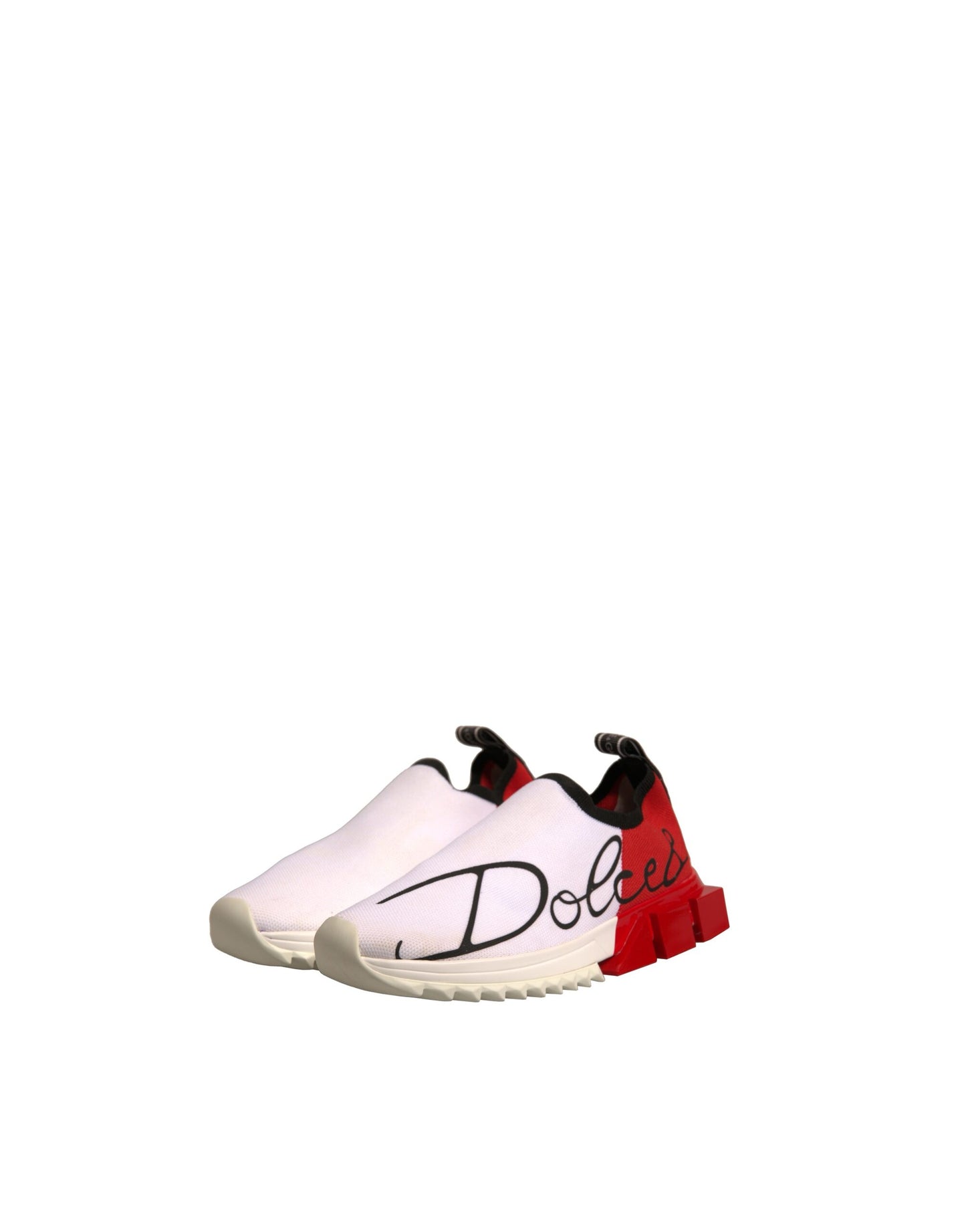 White Red Low Top Sorrento Sneakers Shoes