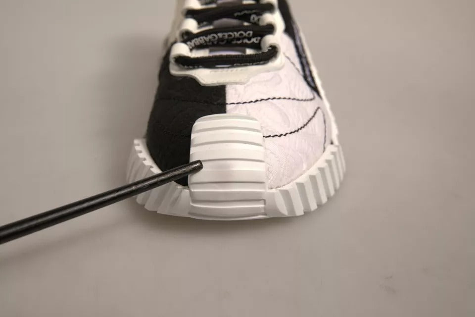 White Black NS1 Low Top Sports Sneakers Shoes