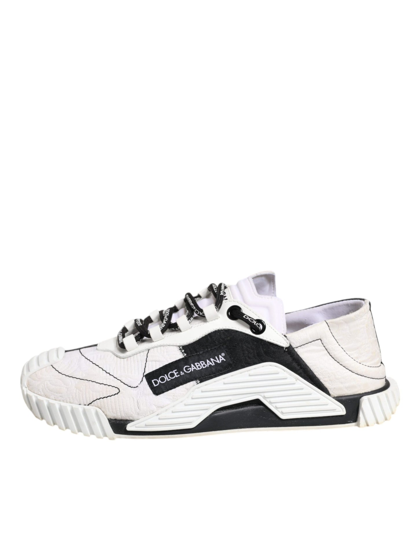 White Black NS1 Low Top Sneakers Shoes