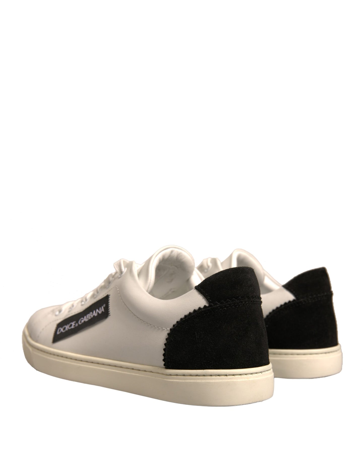 White Suede Leather Low Top Sneakers Shoes