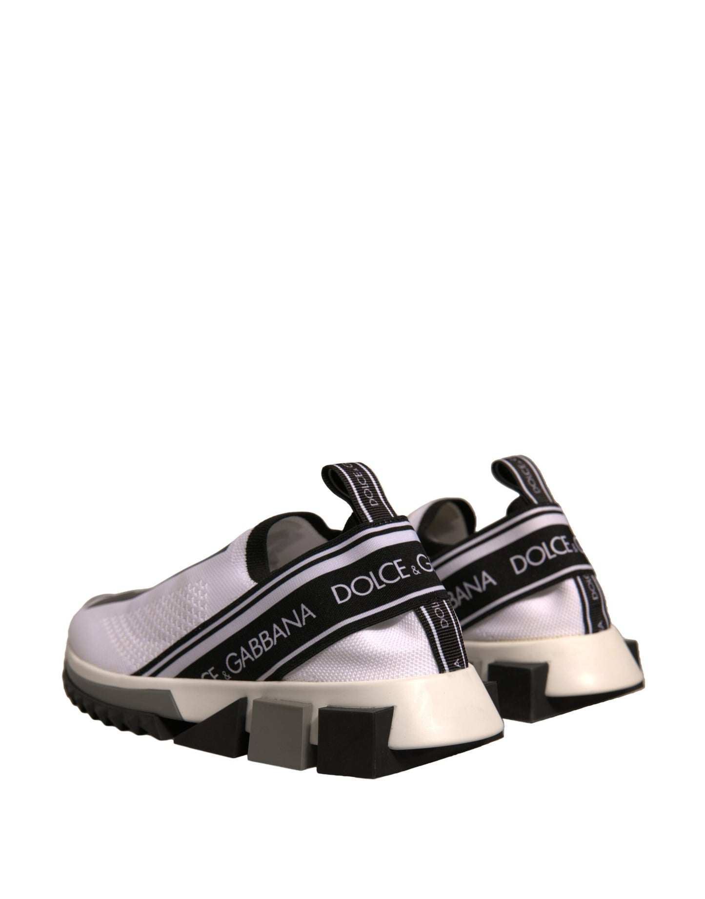 White Black Slip On Sorrento Sneakers Shoes