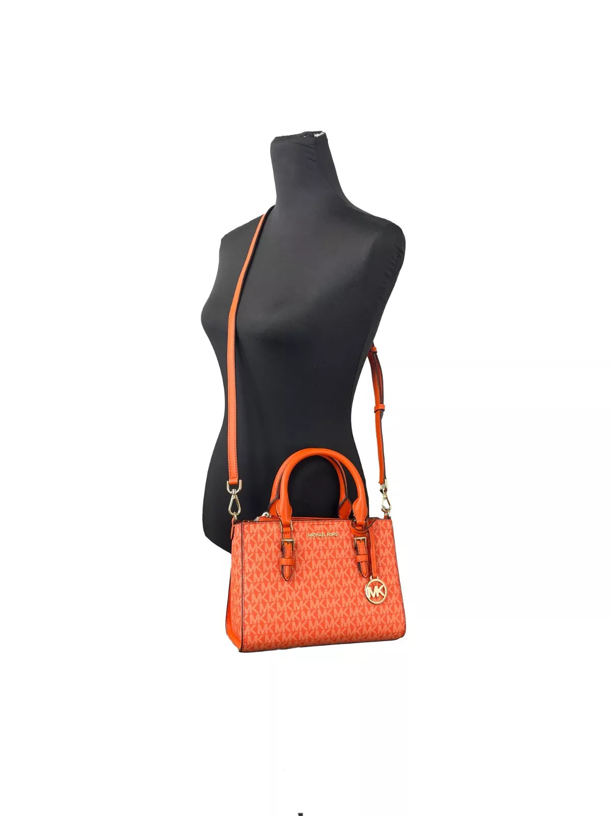 Charlotte 3 in 1 Satchel Bag Crossbody Poppy Orange