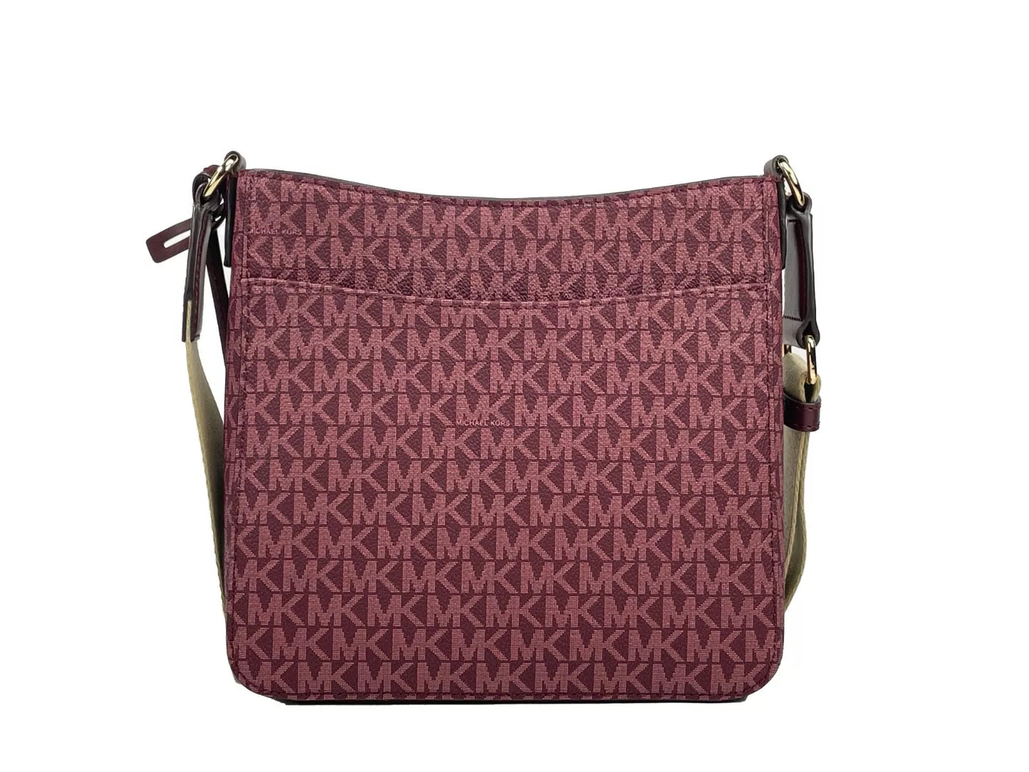 Jet Set Small Messenger Crossbody Bag Rogue Sombre Maroon