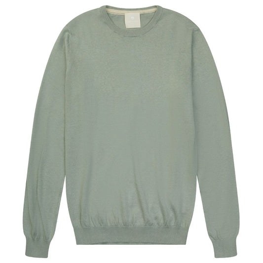 Green Cotton Sweater