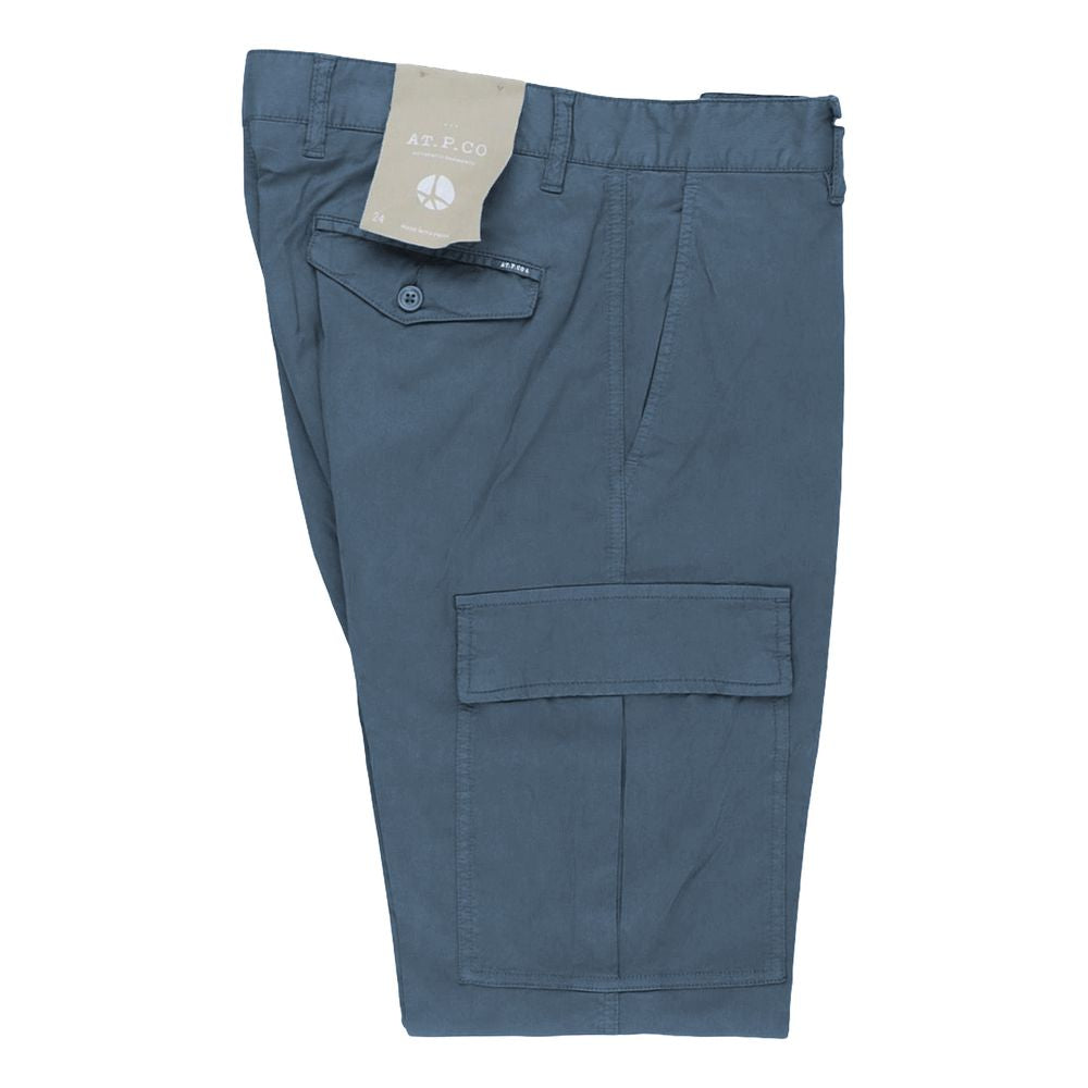 Light Blue Cotton Jeans & Pant