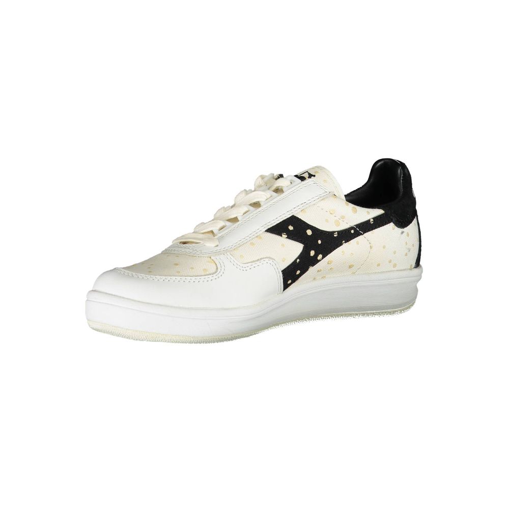 White Leather Women Sneaker