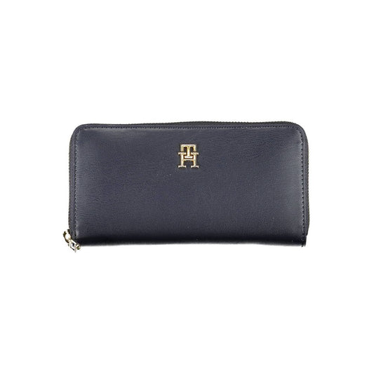 Blue Polyethylene Women Wallet