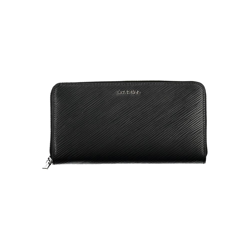 Black Polyethylene Women Wallet