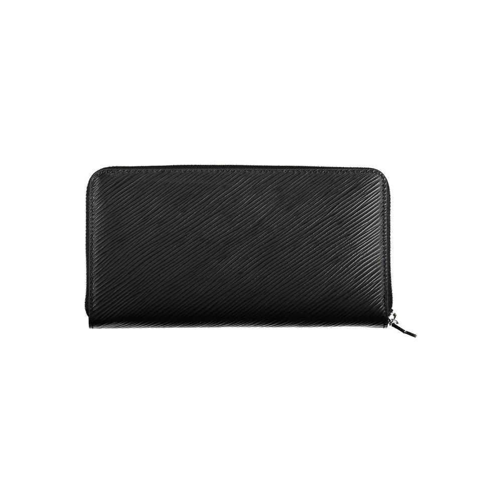 Black Polyethylene Women Wallet