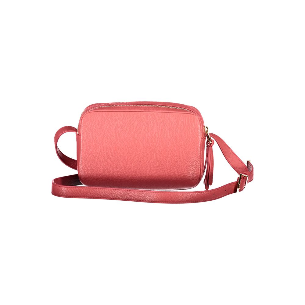 Pink Leather Women Handbag