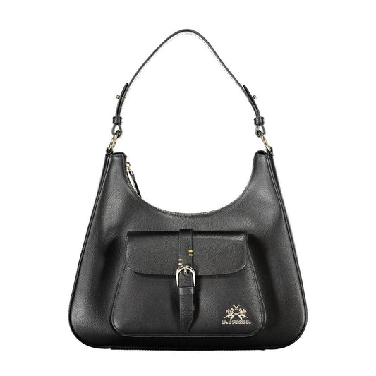 Black Leather Women Handbag