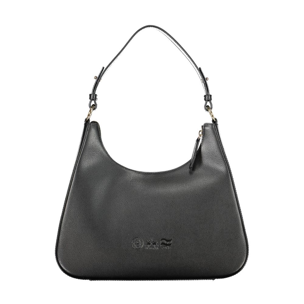 Black Leather Women Handbag